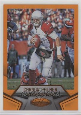 2016 Panini Certified - [Base] - Mirror Orange #66 - Carson Palmer /225