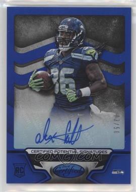 2016 Panini Certified - Certified Potential Signatures - Mirror Blue #CPS-AC - Alex Collins /50 [Noted]