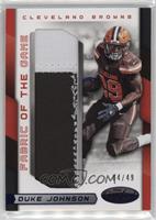 Duke Johnson #/49