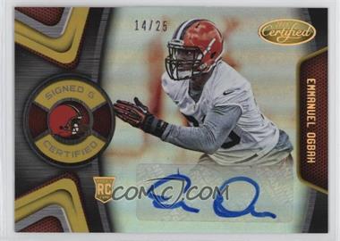 2016 Panini Certified - Signed and Certified - Mirror Gold #SC-EO - Emmanuel Ogbah /25