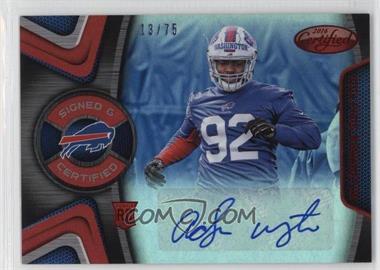 2016 Panini Certified - Signed and Certified - Mirror Red #SC-AW - Adolphus Washington /75