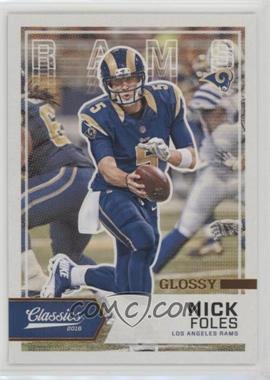 2016 Panini Classics - [Base] - Glossy #3 - Nick Foles