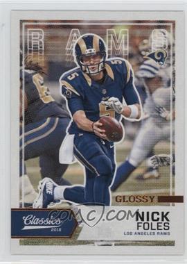 2016 Panini Classics - [Base] - Glossy #3 - Nick Foles