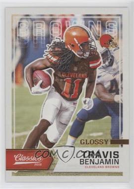 2016 Panini Classics - [Base] - Glossy #52 - Travis Benjamin