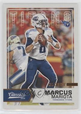 2016 Panini Classics - [Base] - Glossy #75 - Marcus Mariota