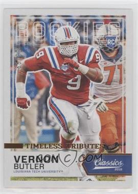 2016 Panini Classics - [Base] - Timeless Tributes Bronze #213 - Rookies - Vernon Butler /99