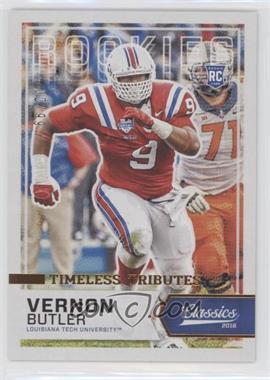 2016 Panini Classics - [Base] - Timeless Tributes Bronze #213 - Rookies - Vernon Butler /99