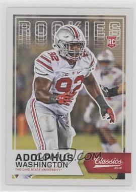 2016 Panini Classics - [Base] #226 - Rookies - Adolphus Washington