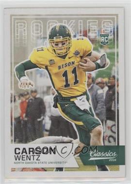 2016 Panini Classics - [Base] #268 - Rookies - Carson Wentz