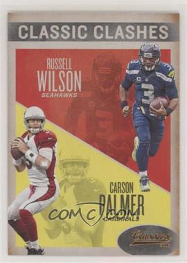 2016 Panini Classics - Classic Clashes - Bronze #3 - Russell Wilson, Carson Palmer