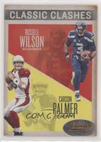 Russell Wilson, Carson Palmer [EX to NM]
