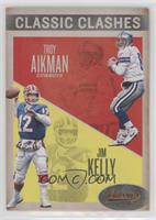 Jim Kelly, Troy Aikman