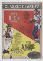 Russell Wilson, Peyton Manning