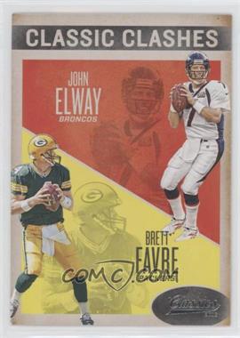 2016 Panini Classics - Classic Clashes #17 - Brett Favre, John Elway