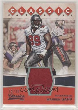 2016 Panini Classics - Classic Material #26 - Warren Sapp /30