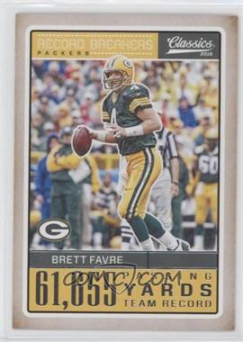 2016 Panini Classics - Record Breakers #7 - Brett Favre