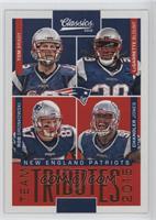 Chandler Jones, Tom Brady, LeGarrette Blount, Rob Gronkowski