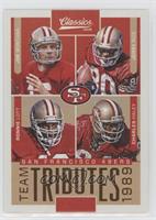 Charles Haley, Jerry Rice, Joe Montana, Ronnie Lott