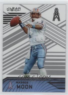 2016 Panini Clear Vision - [Base] #92.1 - Warren Moon (Houston Oilers)