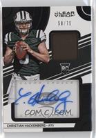 Christian Hackenberg #/75