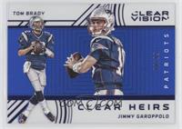 Tom Brady, Jimmy Garoppolo #/99