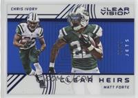 Chris Ivory, Matt Forte #/99