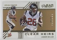 Arian Foster, Lamar Miller #/29