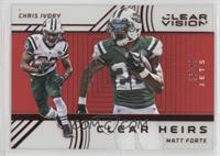 Chris Ivory, Matt Forte #/49