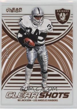 2016 Panini Clear Vision - Clear Shots - Bronze #5 - Bo Jackson /79