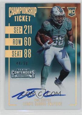 2016 Panini Contenders - [Base] - Championship Ticket #333 - Rookie Ticket RPS - Leonte Carroo /99
