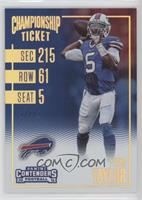 Season Ticket - Tyrod Taylor #/99