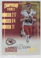 Season Ticket - Alex Smith #/99