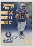 Season Ticket - Andrew Luck #/99