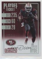 Season Ticket - Carlos Hyde #/249