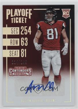 2016 Panini Contenders - [Base] - Playoff Ticket #218 - Rookie Ticket - Austin Hooper /199