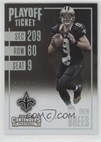 Season Ticket - Drew Brees #/249