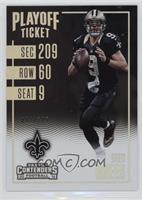 Season Ticket - Drew Brees #/249