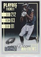 Season Ticket - Jordan Matthews #/249