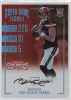 Rookie Ticket RPS - Cody Kessler #/1