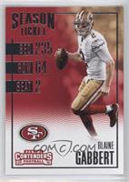 Season Ticket - Blaine Gabbert