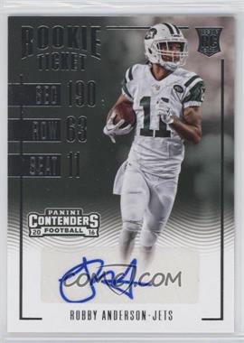 2016 Panini Contenders - [Base] #259 - Rookie Ticket - Robby Anderson