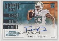 Rookie Ticket - Thomas Duarte