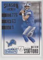 Season Ticket - Matthew Stafford [Noted]