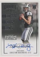Rookie Ticket RPS - Christian Hackenberg [EX to NM]