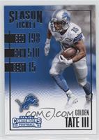 Season Ticket - Golden Tate III