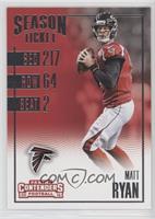 Season Ticket - Matt Ryan