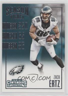 2016 Panini Contenders - [Base] #7 - Season Ticket - Zach Ertz