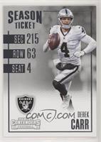 Season Ticket - Derek Carr