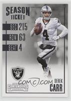 Season Ticket - Derek Carr