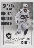 Season Ticket - Amari Cooper